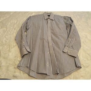 Club Room easy traveler non iron Mens L 16 32/33